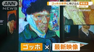 ゴッホが“生きている”世界を本人とたどる…没入型展覧会で音も香りも【あらいーな】【あらいーな】【グッド！モーニング】(2024年2月28日)