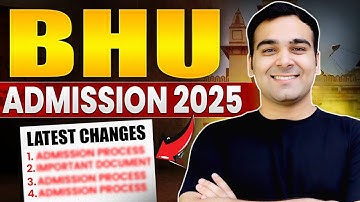 Banaras Hindu University (BHU) Admission Process 2025 | How to get admission in BHU after CUET? 🥳