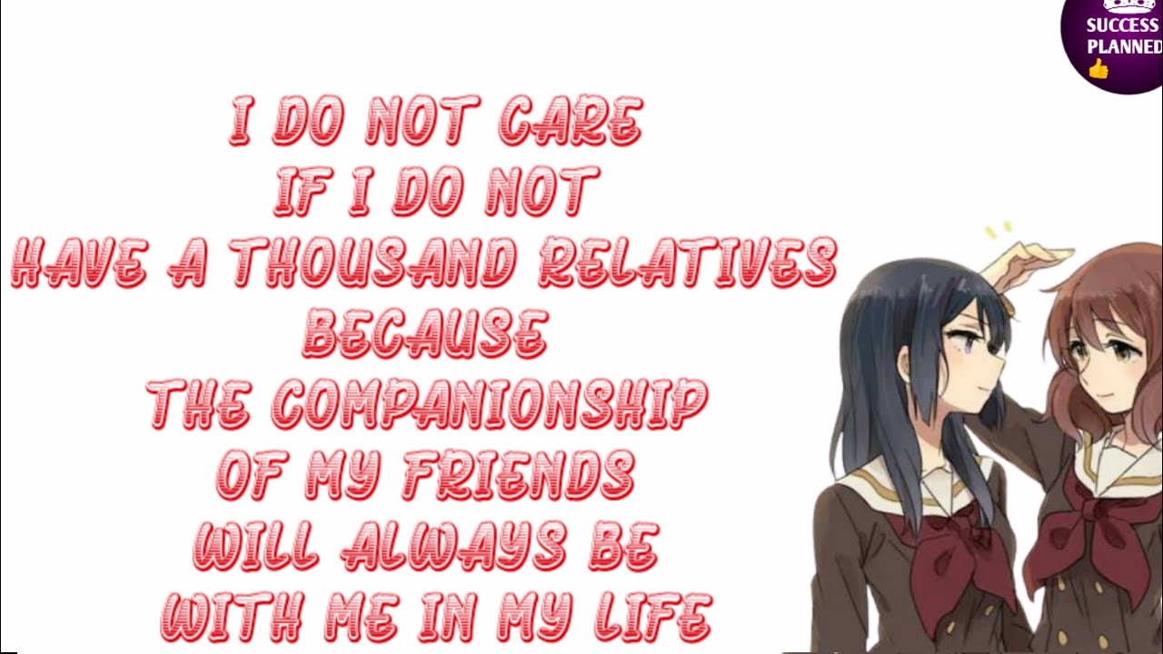 Best 35 Anime Quotes About Friendship