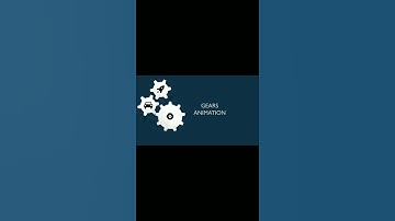 Gear Animation in PowerPoint|| #powerpoint  #shorts #6 #gears5