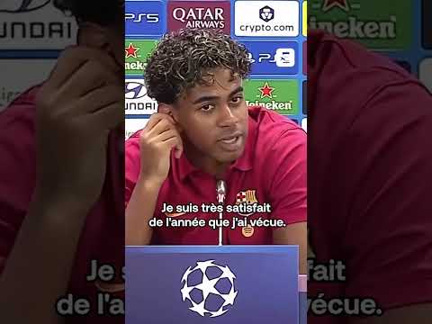 🥶😅 "C'est un ami de Mbappé qui ne me met pas dans le top 3 Ballon d'Or ?" (Lamine Yamal)
