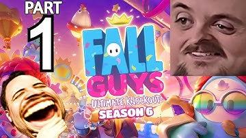Forsen Plays Fall Guys With Streamsnipers - Part 1 (With Chat)