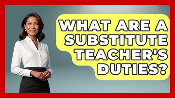 What Are A Substitute Teacher