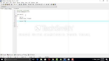 Tutorial Menghitung Luas Segitiga Menggunakan Dev C++
