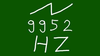 9952 hz saw
