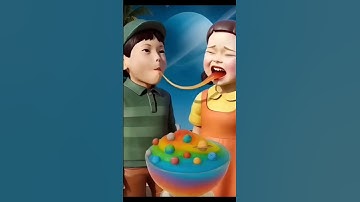 squid game AI Edible Slime ASMR #squidgamedoll #squidgame #squidgame2 #ai #edit