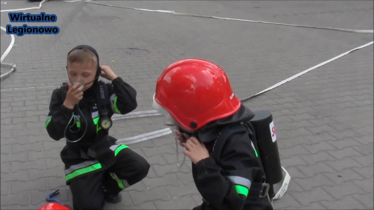 Pożar Wioski Smerfów - Pokazy OSP Kałuszyn 21.05.2016