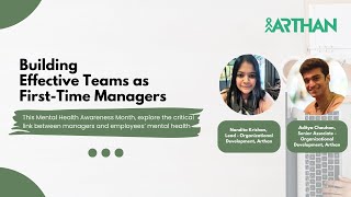 Building Effective #Teams as first-time #Managers | OD Session