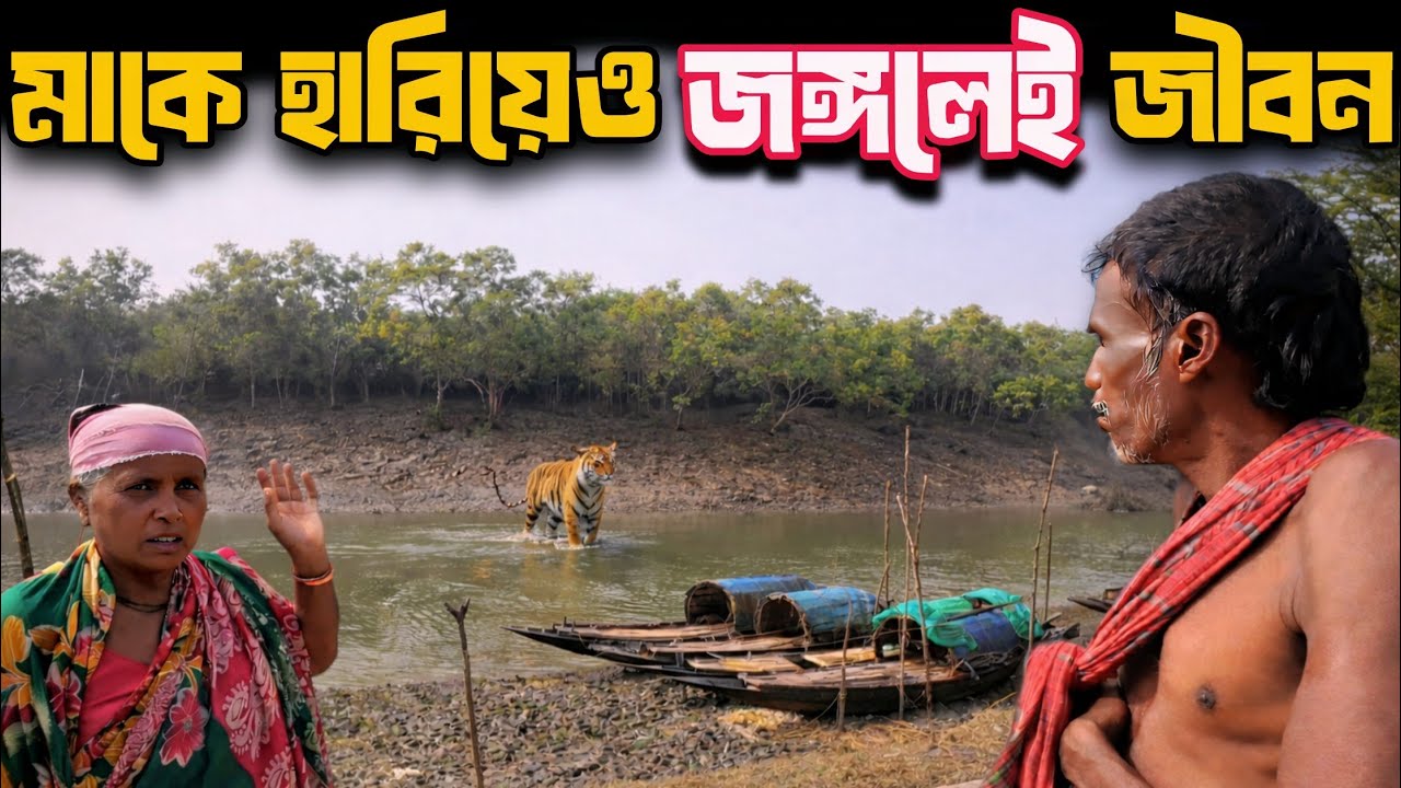 বাঘের হাতে মায়ের মৃত্যু, তবুও পেটের দায়ে জঙ্গলে ছেলে | কাঁকড়া শিকারিদের জীবন | পর্ব ৪