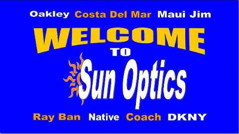 Welcome to SunOptics