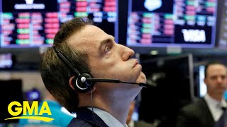 Recession risk raised as stocks plunge