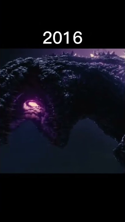 evolution of Godzilla 1998-2021