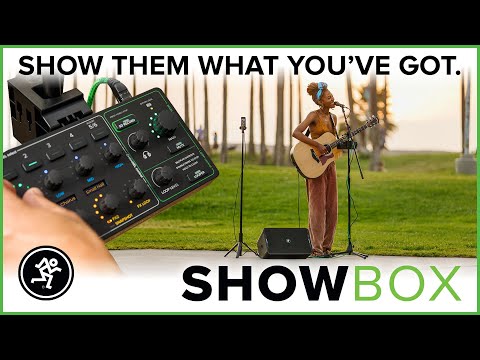 Mackie ShowBox Battery-Powered All-in-One Live Performance Rig with Breakaway Mix Control