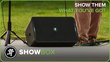 Mackie ShowBox Battery-Powered All-in-One Live Performance Rig with Breakaway Mix Control