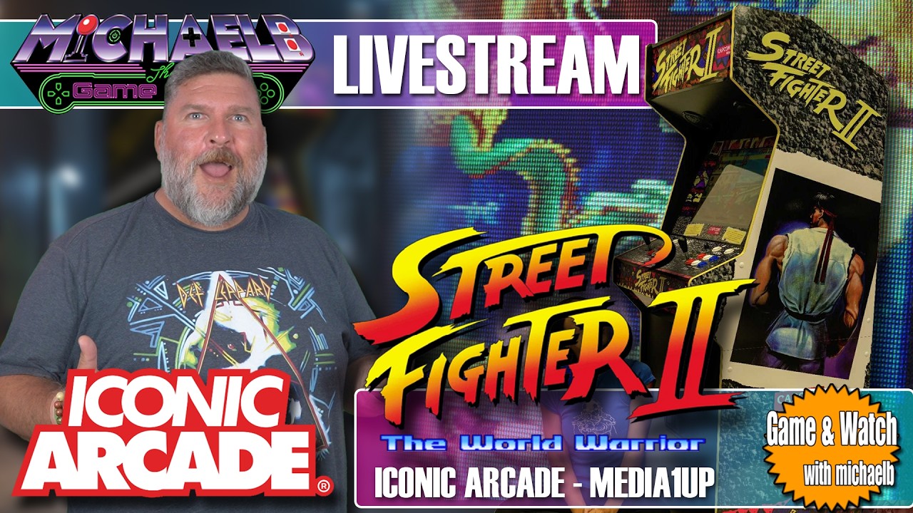Street Fighter 2 XT Iconic Arcade Live Gameplay & First