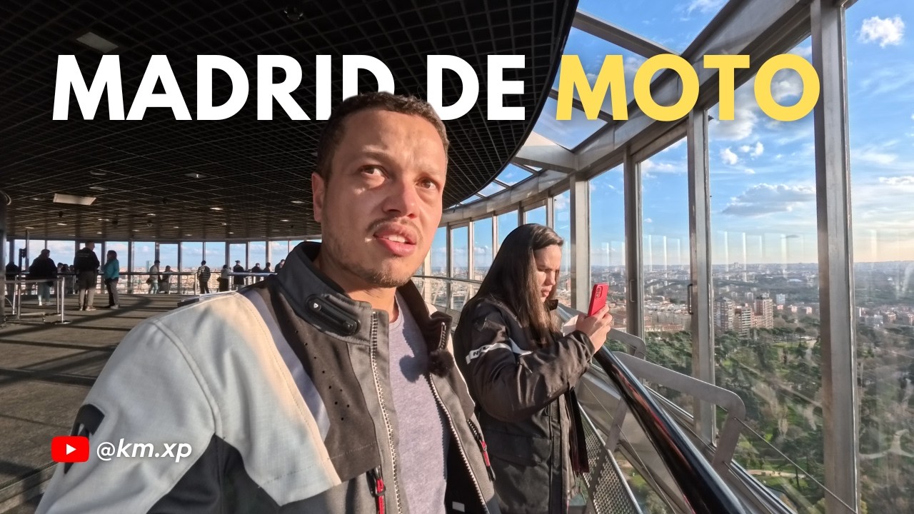 Madrid Como Você Nunca Viu – De Moto Pela Capital da Espanha 🇪🇸