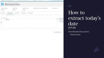 How to extract today