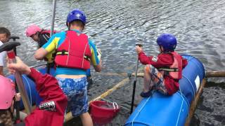 TASCC Summer Paddling 2015: Raft Building Session 7
