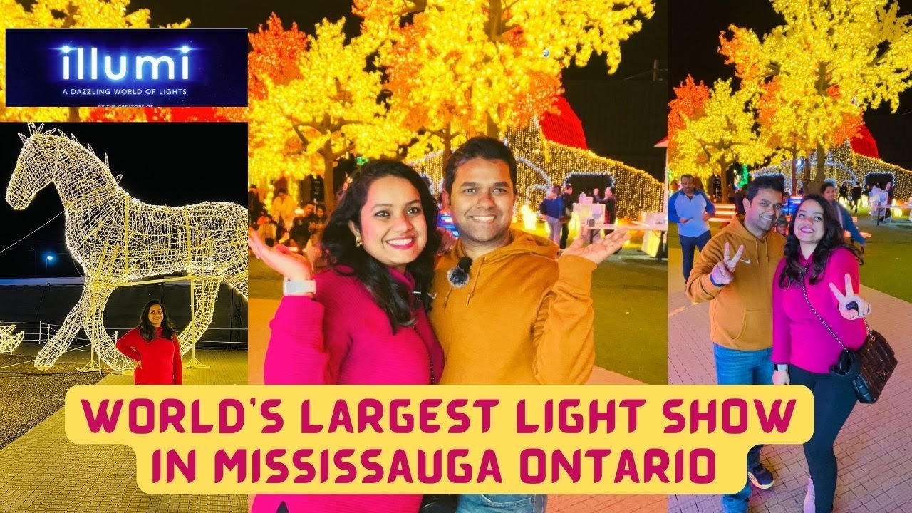 World’s Largest Light Show illumi Mississauga 2022 🇨🇦 YouTube