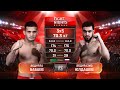 Абдулла Бабаев vs. Абдулазиз Юлдашев / Abdulla Babaev vs. Abdulaziz Yuldashev #FIGHTNIGHTS123