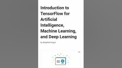 Introduction to TensorFlow || Week 2 Quiz Answers || Coursera