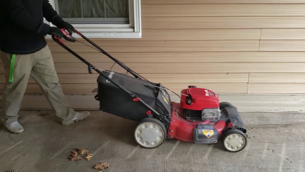 Asi se prede la cortadora de cesped - YouTube