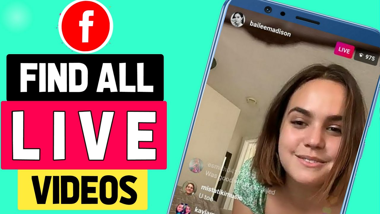 How To Find Live Videos On Facebook 2021 YouTube
