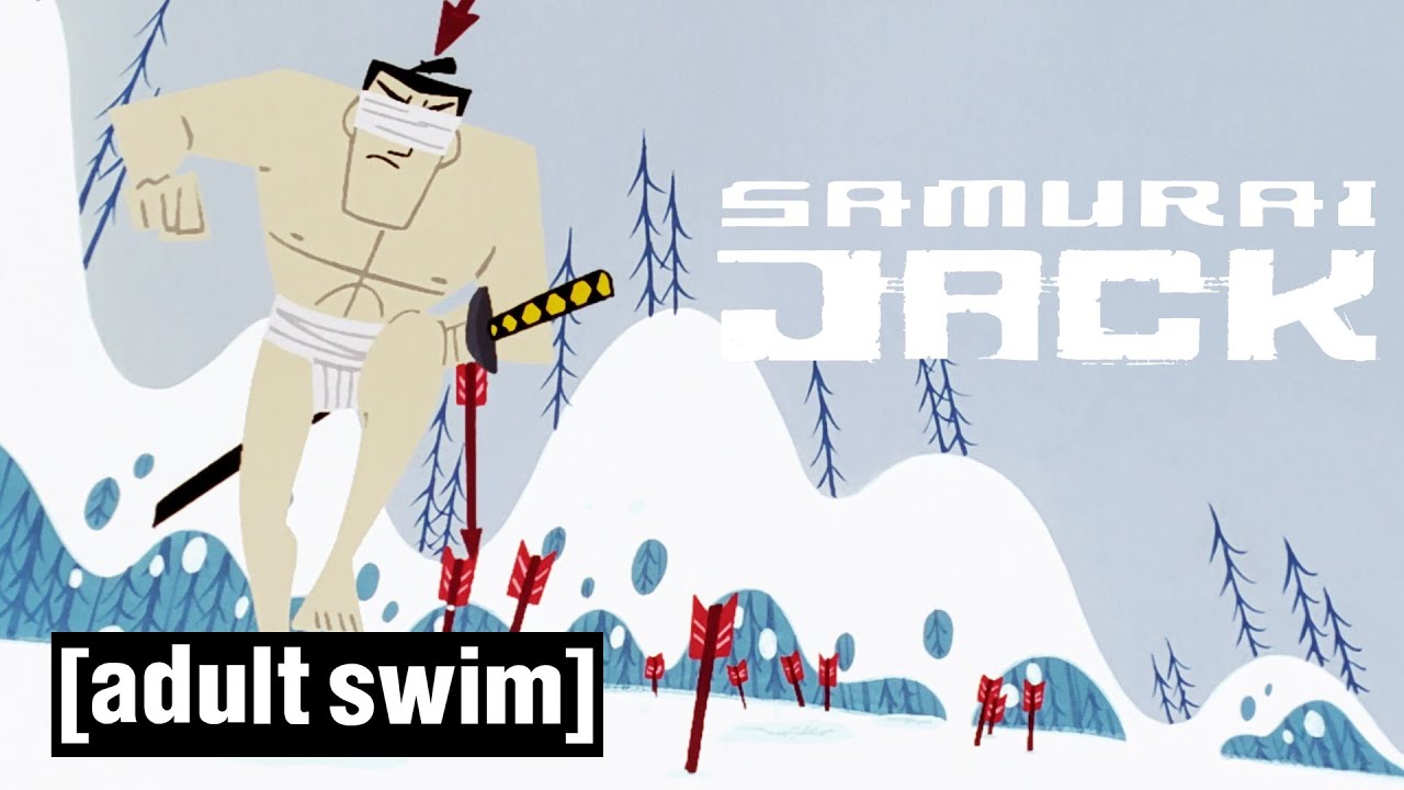 ⁣Samurai Jack | Jack Vs. Three Blind Archers | Adult Swim UK 🇬🇧