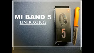 MiBand5 Unboxing