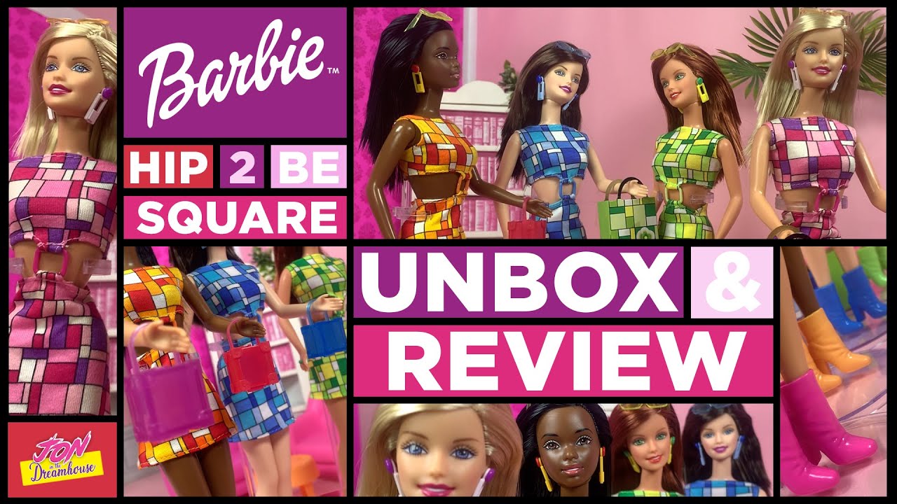 Barbie Hip 2 Be Square 2000 UNBOXING! 👜✨ Y2K Dolls | Jon in the