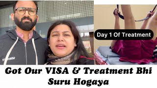 My Treatment Started & Got VISA In 2 Days Without Priority DailyVlogs @asianbeautysarmistha