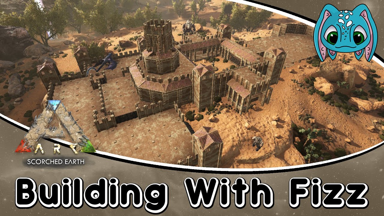 Ark Scorched Earth Building W Fizz Desert Villa Base Part 2 Youtube