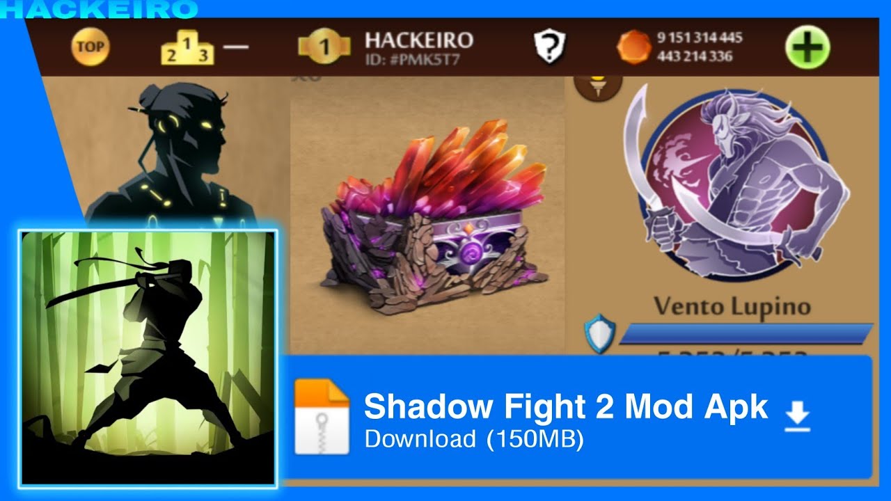 SHADOW FIGHT 2 APK MOD DINHEIRO INFINITO VERSÃO ATUALIZADO 2023 - YouTube