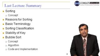 Bubble Sort | Insertion Sort Data Structure in Urdu | Hindi  LECTURE 15