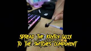 Lab 5 ( Lubing Keyboard Switches)