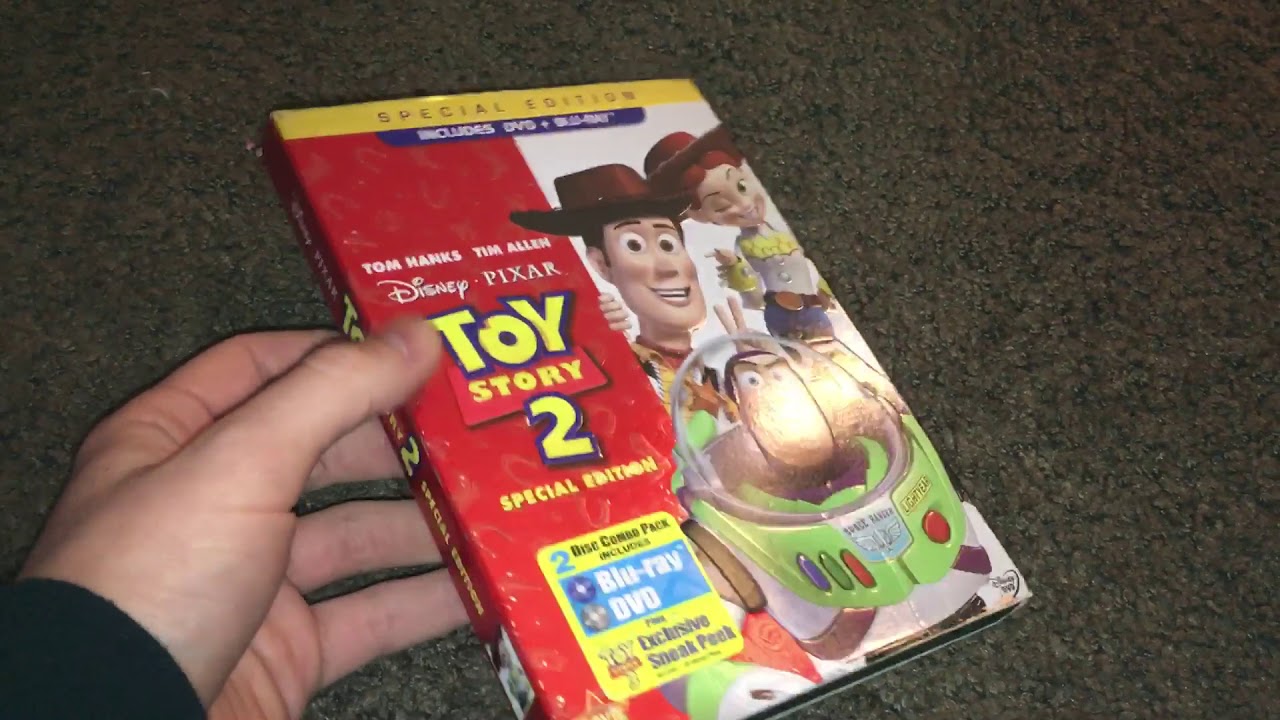 toy story 2 dvd cover