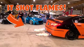 Hyundai Genesis Shot Flames Indoors! | 'Parked Up' Car Show by Aaron The Baron 101 views 2 weeks ago 17 minutes