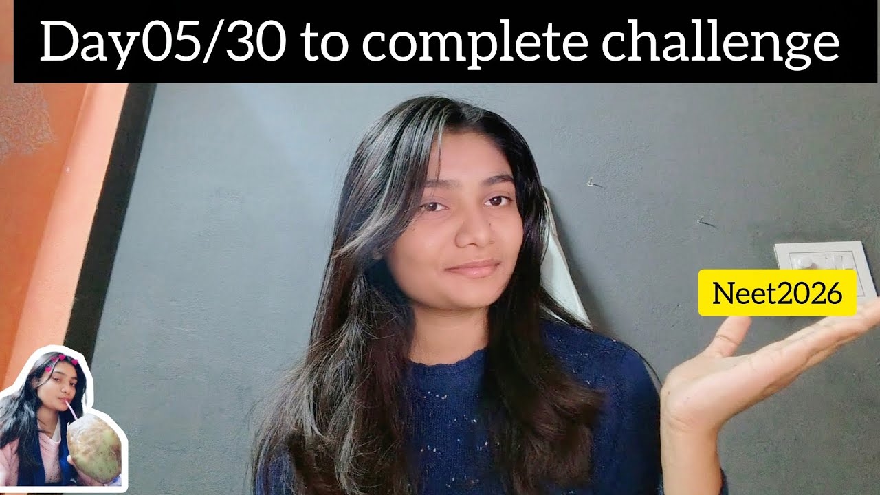 Here's day05 of my 30 days neet challenge 📒..|neet2026|revision||Akanksha|