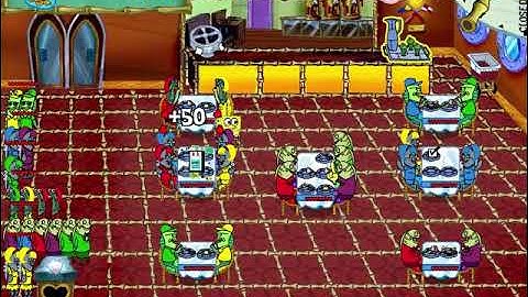 (PC) - Spongebob Squarepants Diner Dash No Commentary Full Gameplay Part.3