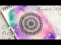Beautiful mandala art🌷✨ | step by step mandala drawing | mandala tutorial | easy way to draw mandala