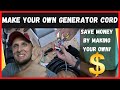 How To Make A 50 Amp Generator Cord | Build your own Generator Cable