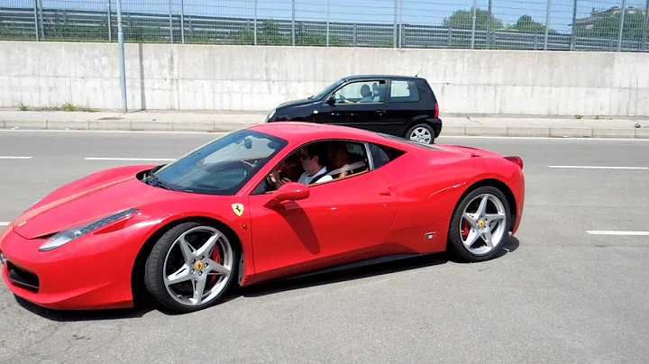 OMG IM DRIVING A 458