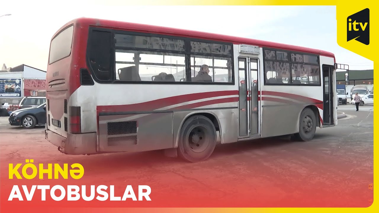 Sabunçu-Günəşli  xəttindəki  köhnə avtobuslar