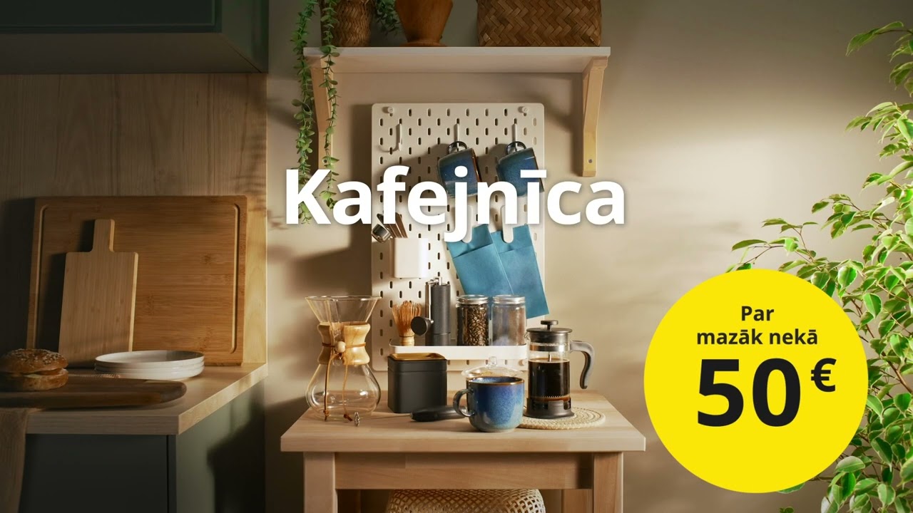 IKEA I Kafejnīca par mazāk nekā 50 €