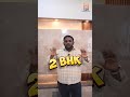 Santhosapuram 2BHK flat Interior | 3 Lakhs | D2M Interior|Home Experts – Interiors