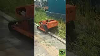 silnik benzynowy, samoładujący generator, zatwierdzony przez CE EPA, kosiarka gąsienicowa RC #mower