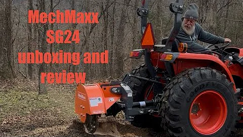 MechMaxx SG24 Stump Grinder Unboxing, Assembly & First Use (Learn From My Mistakes!)