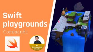 Swift Playgrounds. Learn to code 1.Commands.
