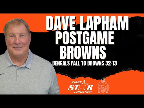 Dave lapham postgame | bengals suffer injuries and loss to cleveland browns