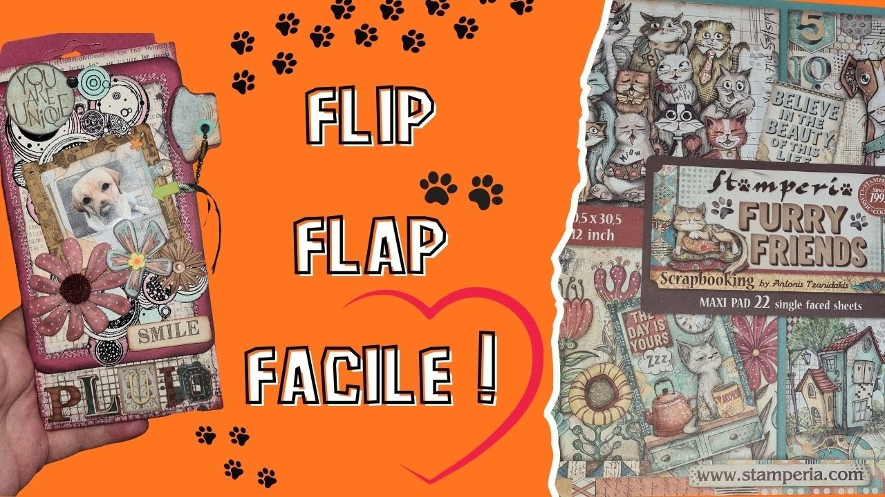 TUTO SCRAP : Mini Album Photo 